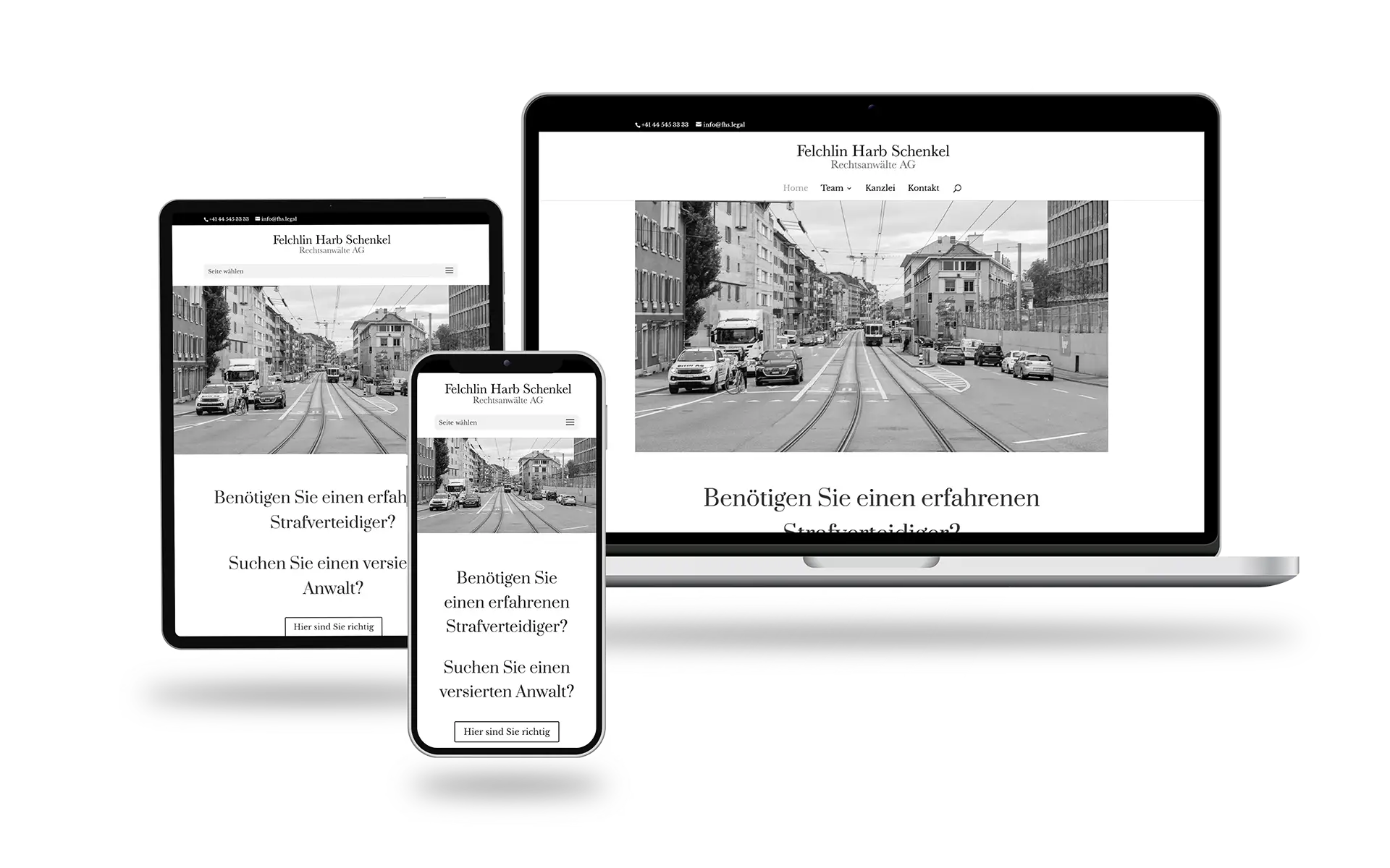 Webseiten erstellen für FHS