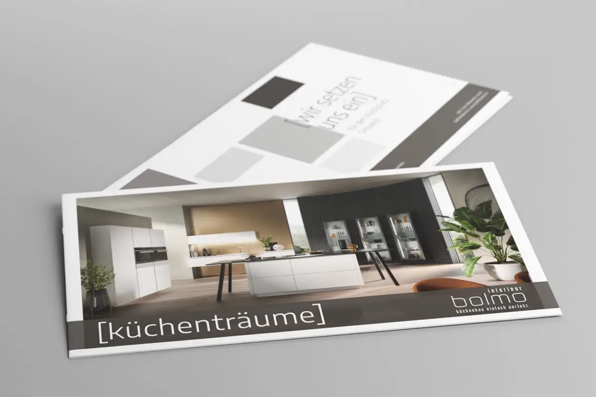 Imagebroschüre gedruckt