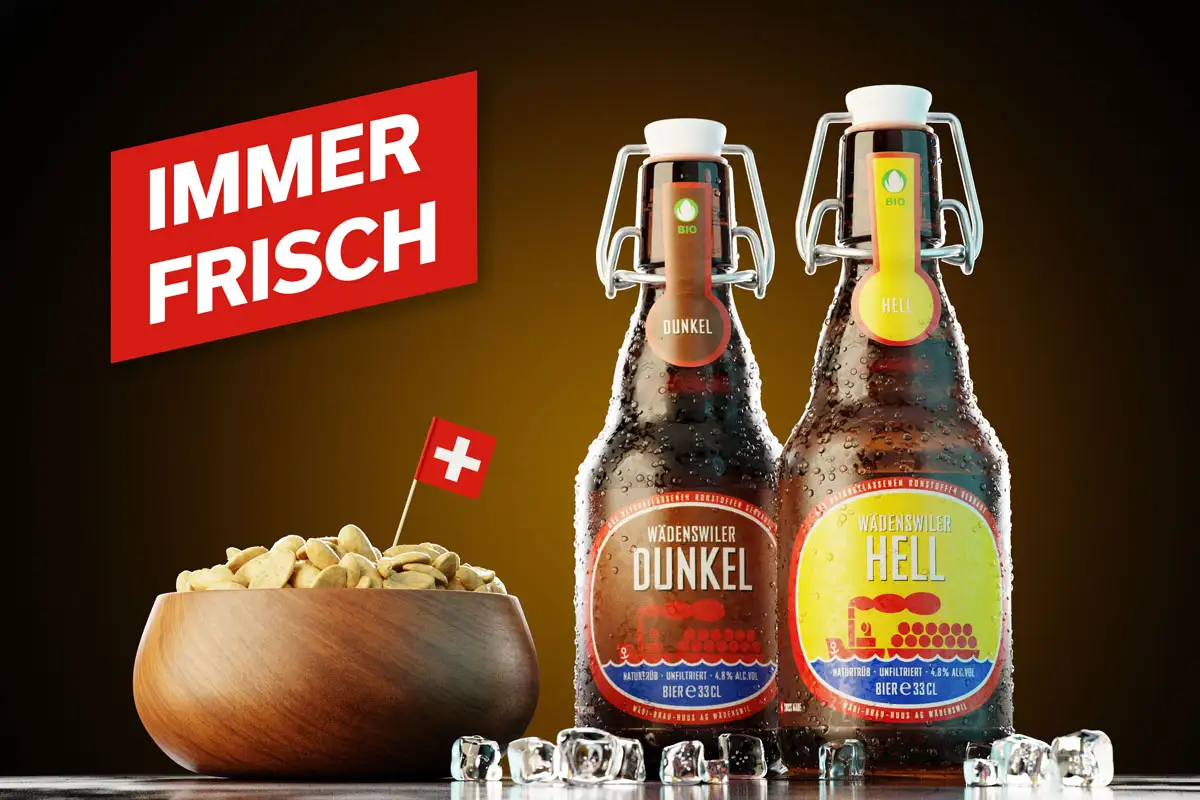 Produktfotografie mit 3D-Visualisierung erstellt