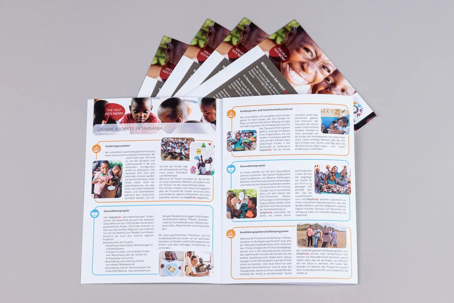 Flyer digitaldruck mit Wickelfalz auch als interaktives PDF