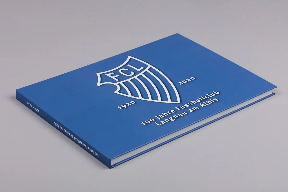 Gedrucktes Buch zum 100 Jährigen Jubiläum vom FC Langnau